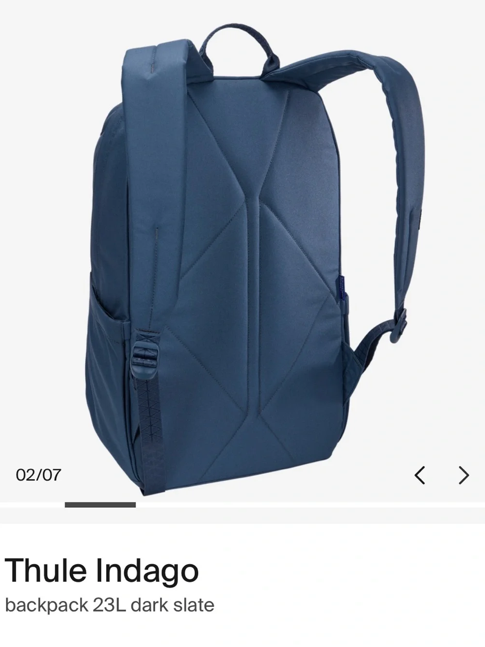 Thule Indago Backpack in Slate Blue